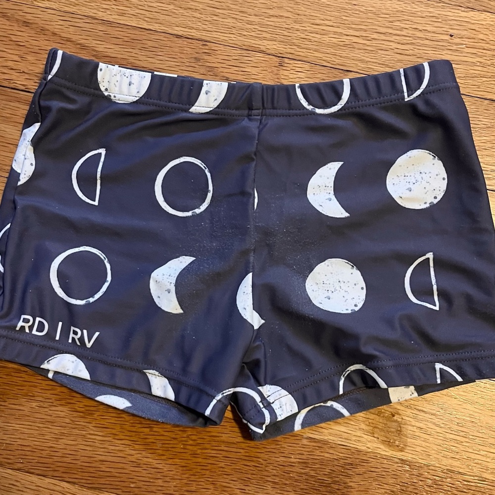 Rad/Rev 6T lunar Swim Shorts with Moon Phases GUC